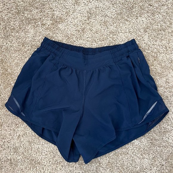lululemon athletica Navy Athletic Shorts - Picture 1 of 5